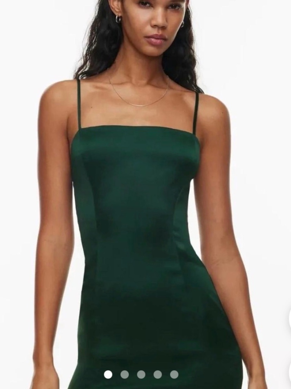 Aritzia/Sunday Best Green Dress